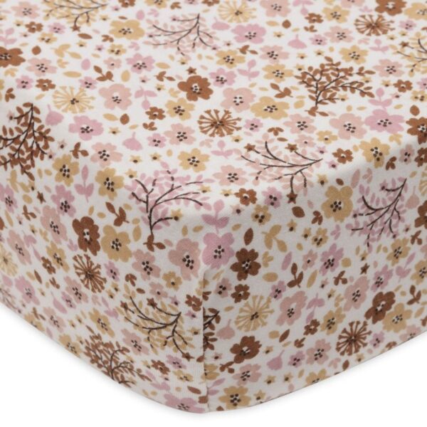 Jollein drap housse jersey 60x120cm Flower Fairies. - Image 2