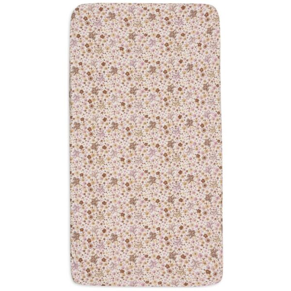 Jollein drap housse jersey 60x120cm Flower Fairies. - Image 3