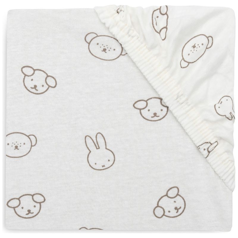 Jollein drap housse jersey 60x120cm Miffy and Friends.