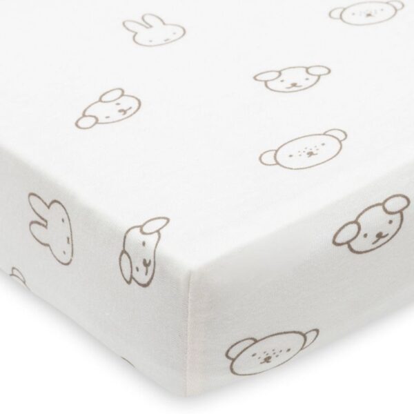 Jollein drap housse jersey 60x120cm Miffy and Friends. - Image 2