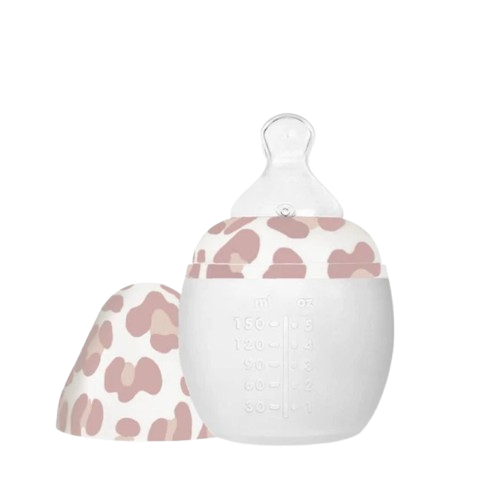Biberon Elhée 150 ml « graouu pink ».