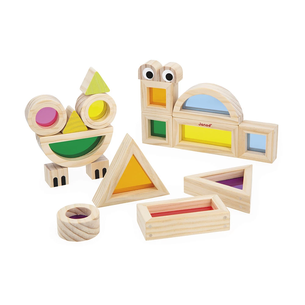 Blocs Translucides / Jeu Sensoriel – Janod.