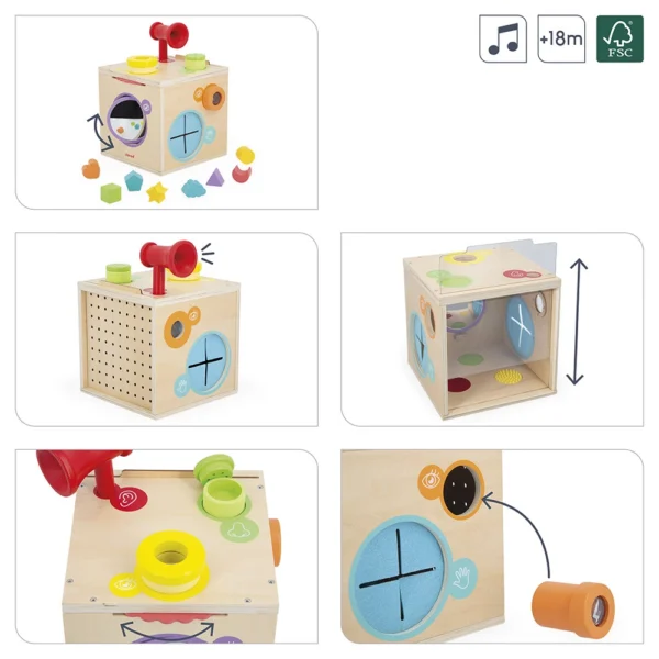 Boîte Sensorielle / Jeu Sensoriel - Janod. - Image 4