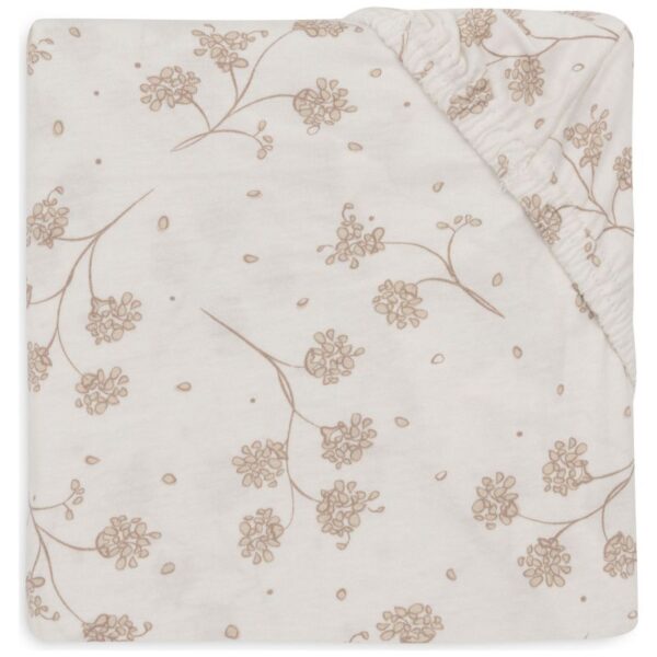 Jollein drap housse jersey 60x120cm Leafy Dreams.