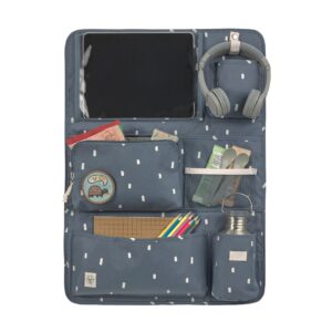 Organisateur de voiture – Happy Prints bleu nuit.