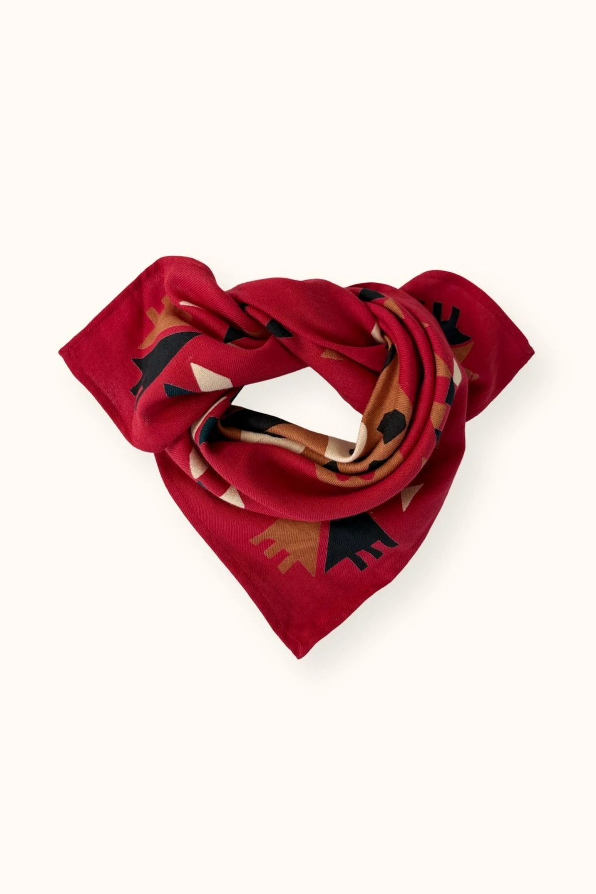 Apaches Collections – Small Foulard Manika « Rajah » Fire.
