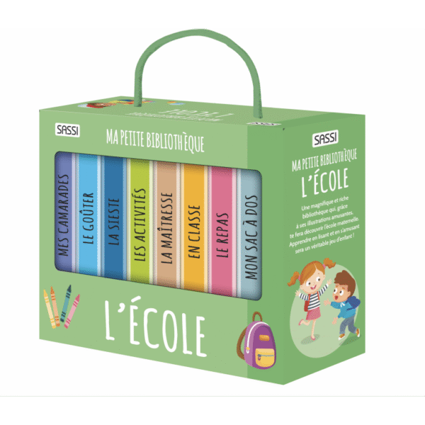 Ma première bibliotèque. L'école.