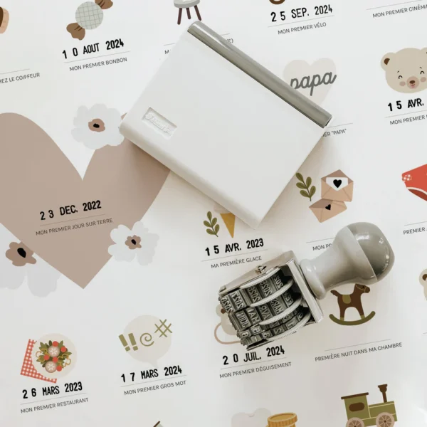 Affiche « Mes premières fois » ourson. - Image 2
