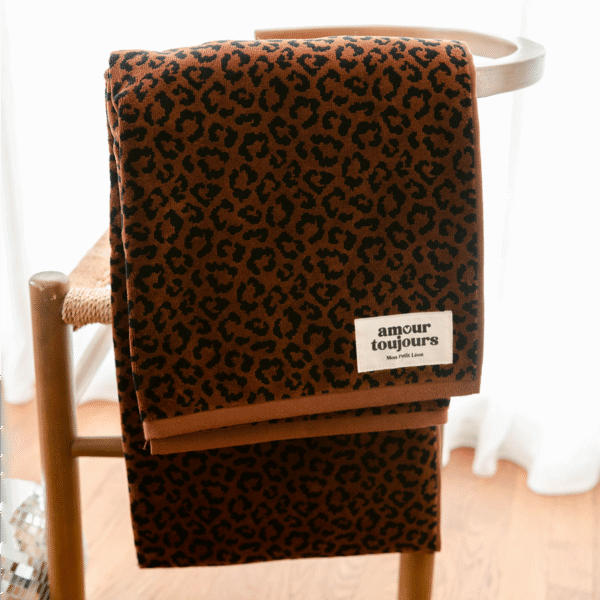 Serviette de bain " Amour Toujours " - Mon Petit Léon.