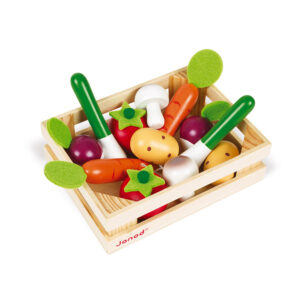 Cagette de 12 légumes (bois) – Janod.
