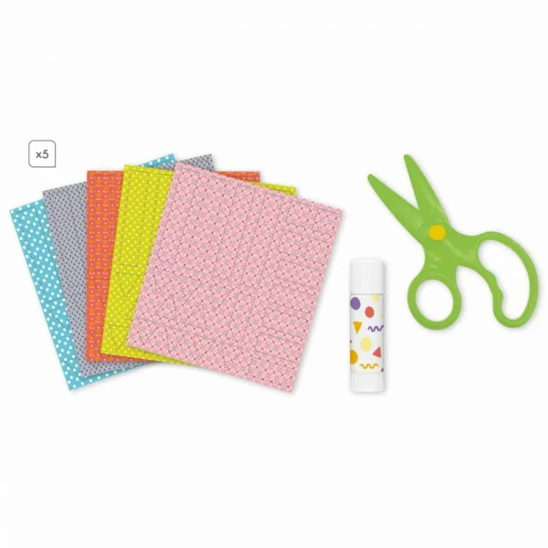 Coffret Créatif Découpage et Collage - 4 ans - Janod. - Image 2