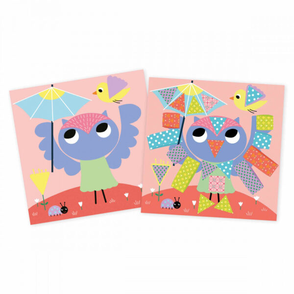 Coffret Créatif Découpage et Collage - 4 ans - Janod. - Image 5