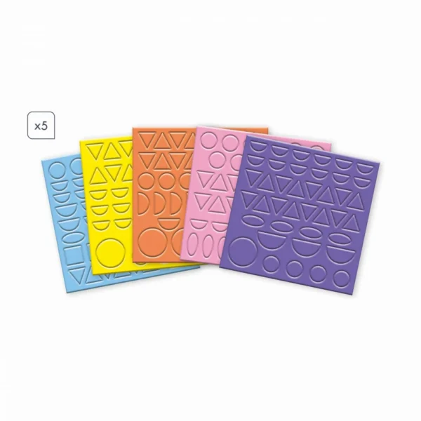 Coffret créatif Gommettes Géométriques - 3 ans - Janod. - Image 6