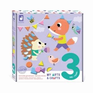 Coffret créatif Gommettes Géométriques – 3 ans – Janod.