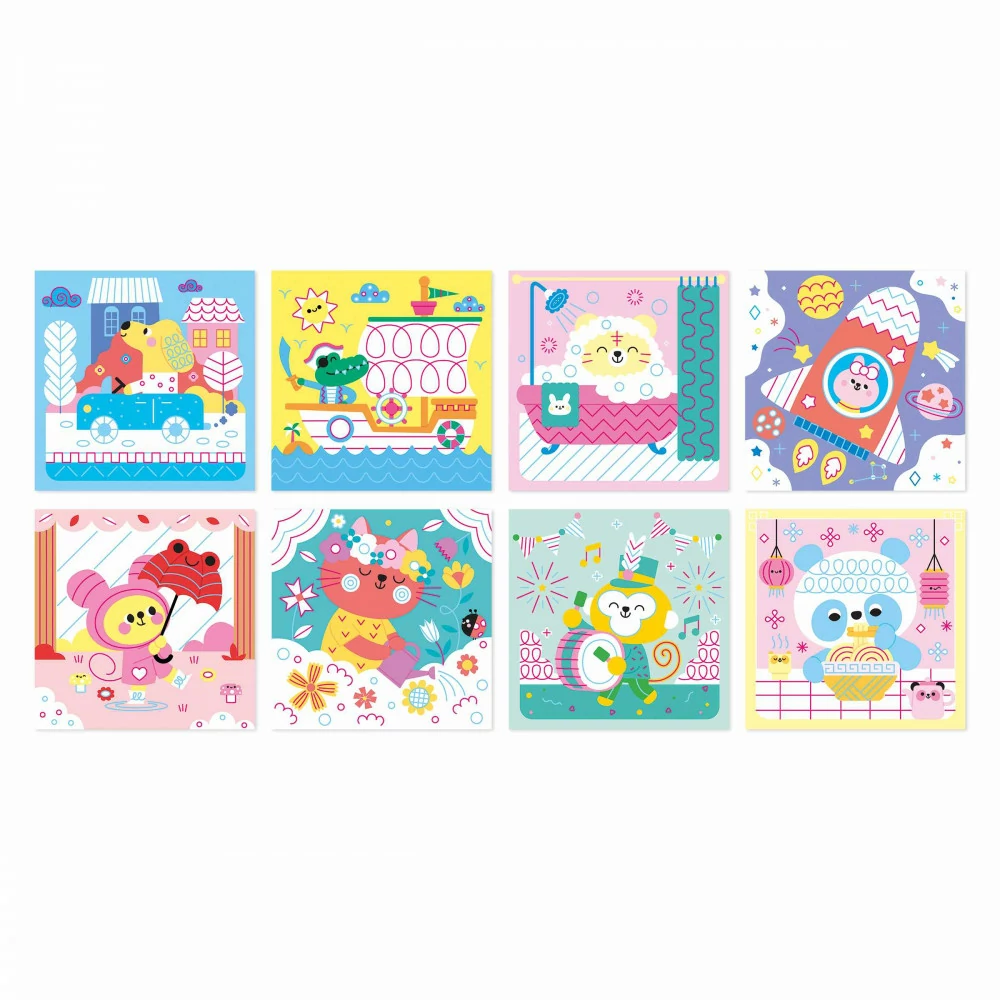 Coffret Créatif Graphisme - 5 ans - Janod. - Image 2