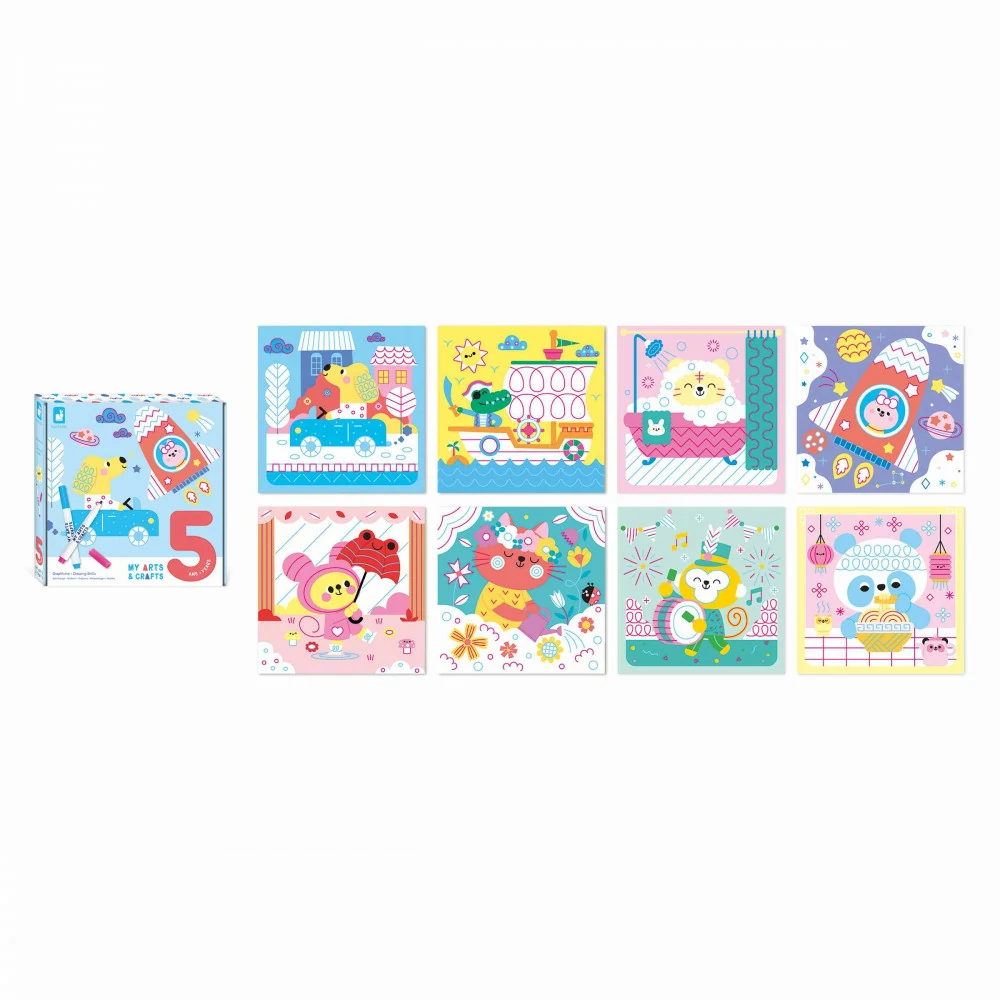 Coffret Créatif Graphisme - 5 ans - Janod. - Image 5