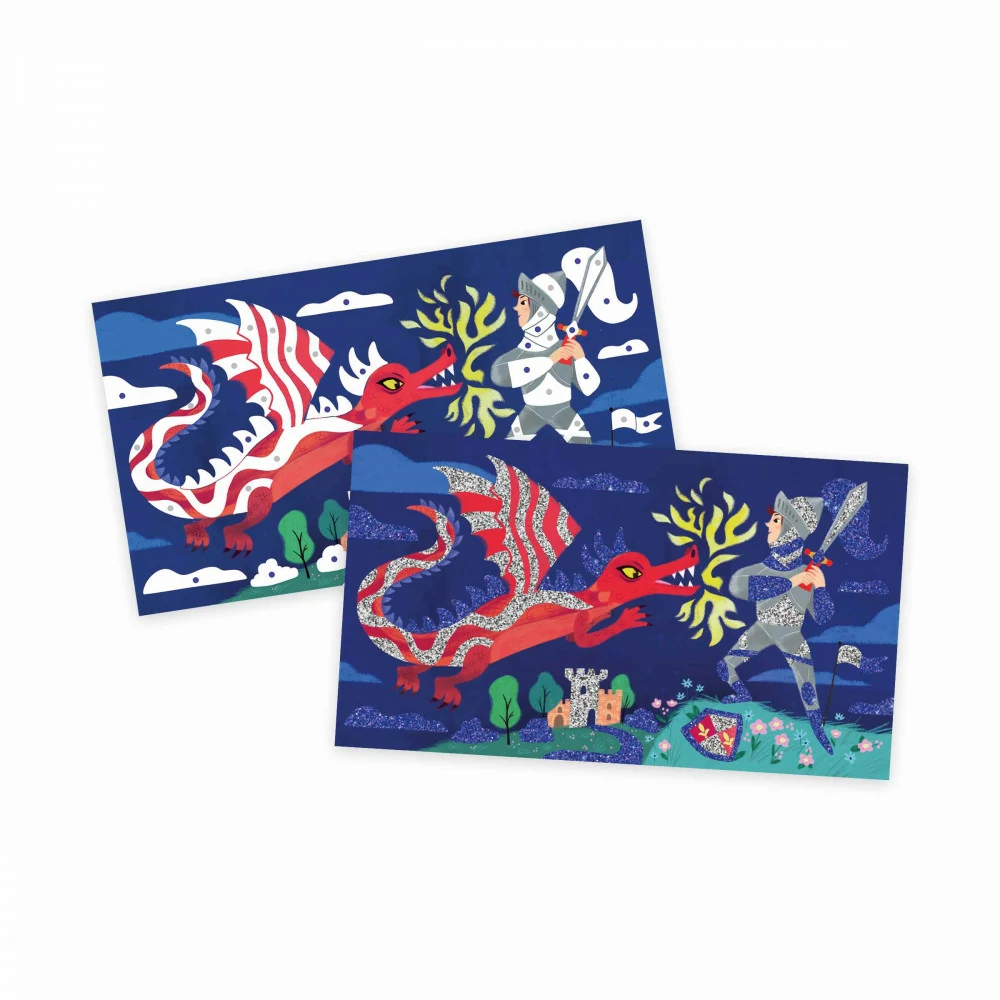 Coffret créatif Paillettes Héros - Janod. - Image 4