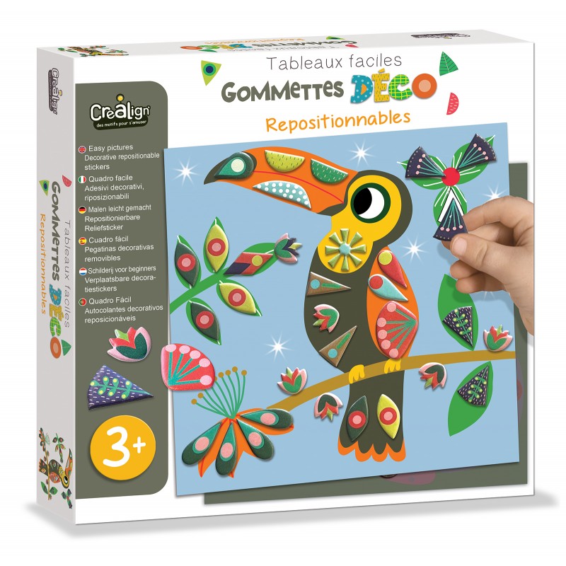 Gommettes Repositionnables « Dans mon arbre ».