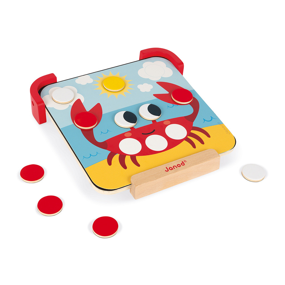 J'Apprends les Couleurs - Pastilles Magnétiques (bois) - Janod. - Image 2