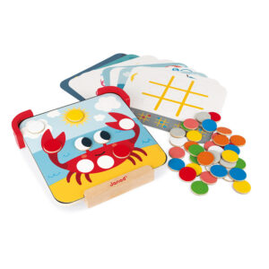 J&rsquo;Apprends les Couleurs – Pastilles Magnétiques (bois) – Janod.