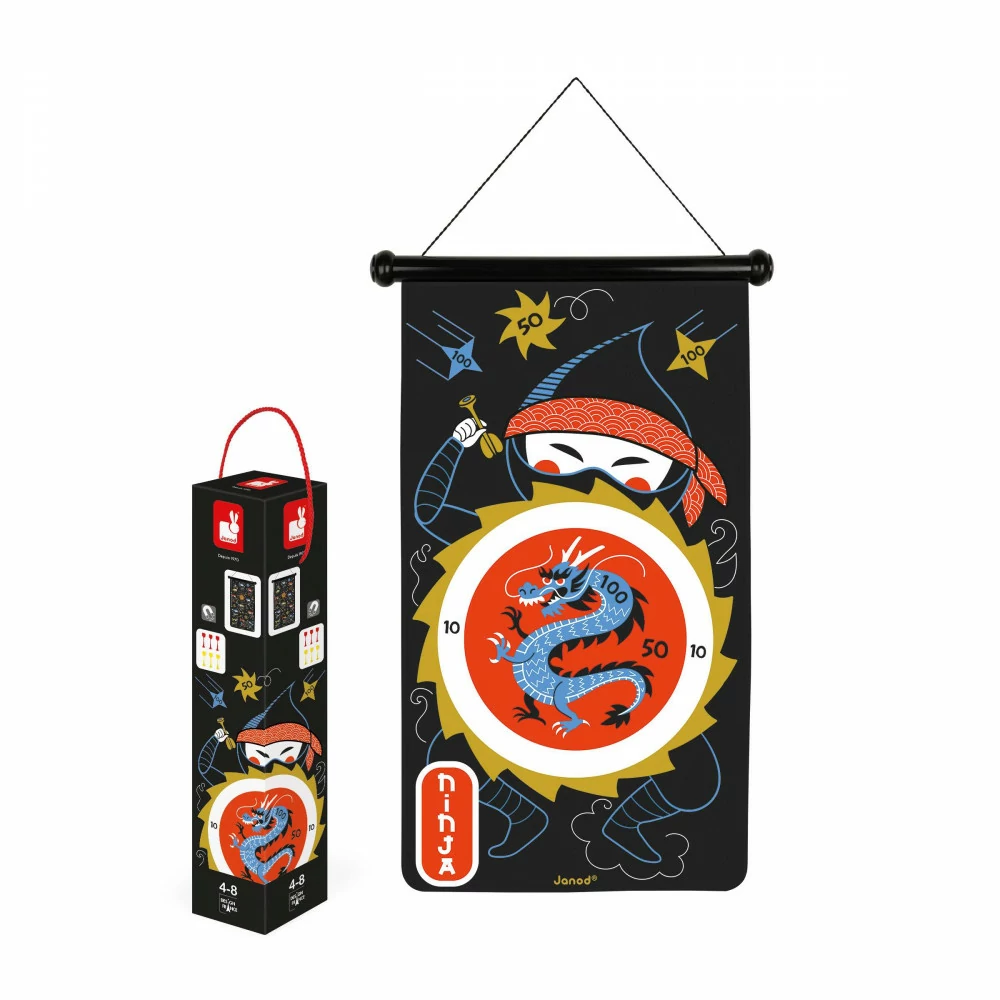 Jeu de Fléchettes Magnétiques Ninja - Janod. - Image 4