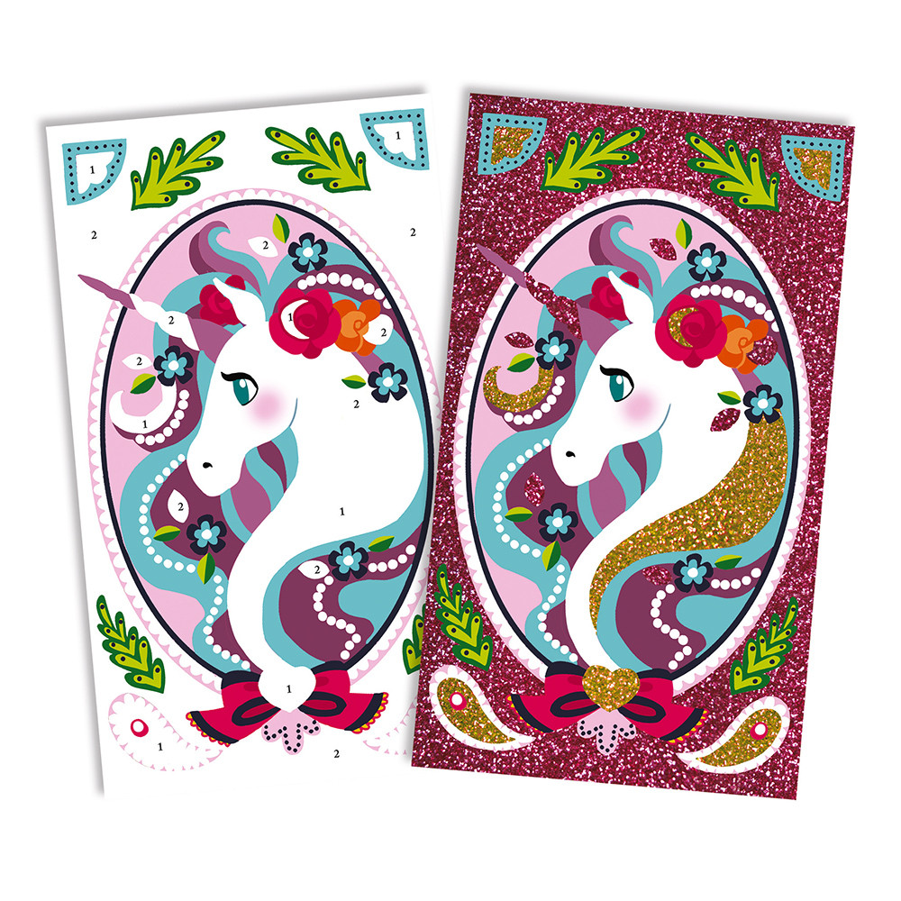 Kit Créatif Paillettes Licornes - Janod. - Image 6