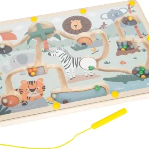 Labyrinthe magnétique « Safari »  | Jouets en bois.