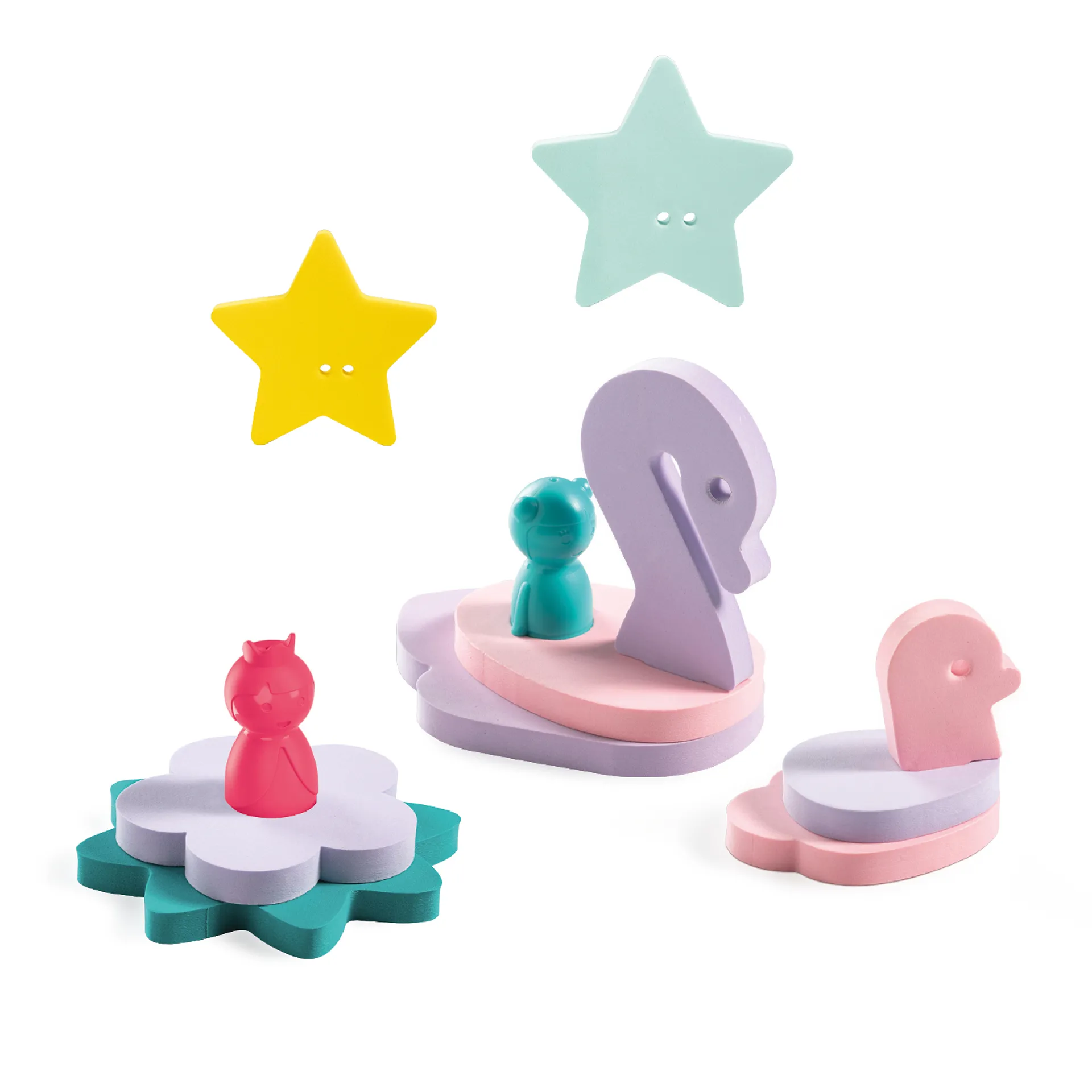 Quut – Puzzle de Bain – La mare enchantée.