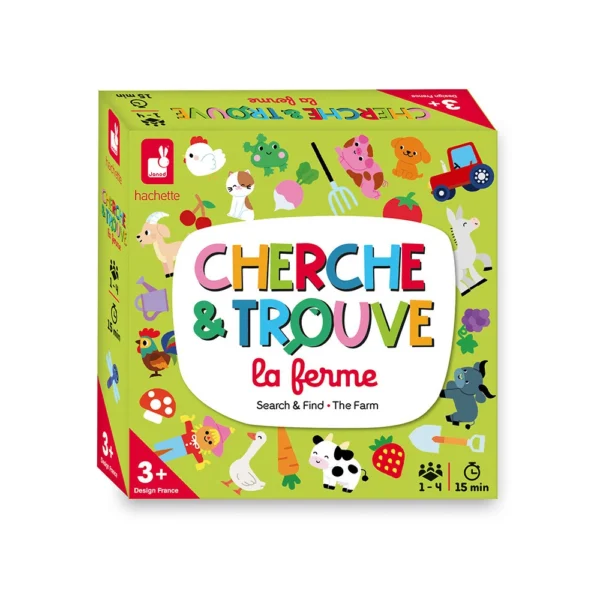 Mon Premier Cherche Et Trouve - La Ferme - Janod.