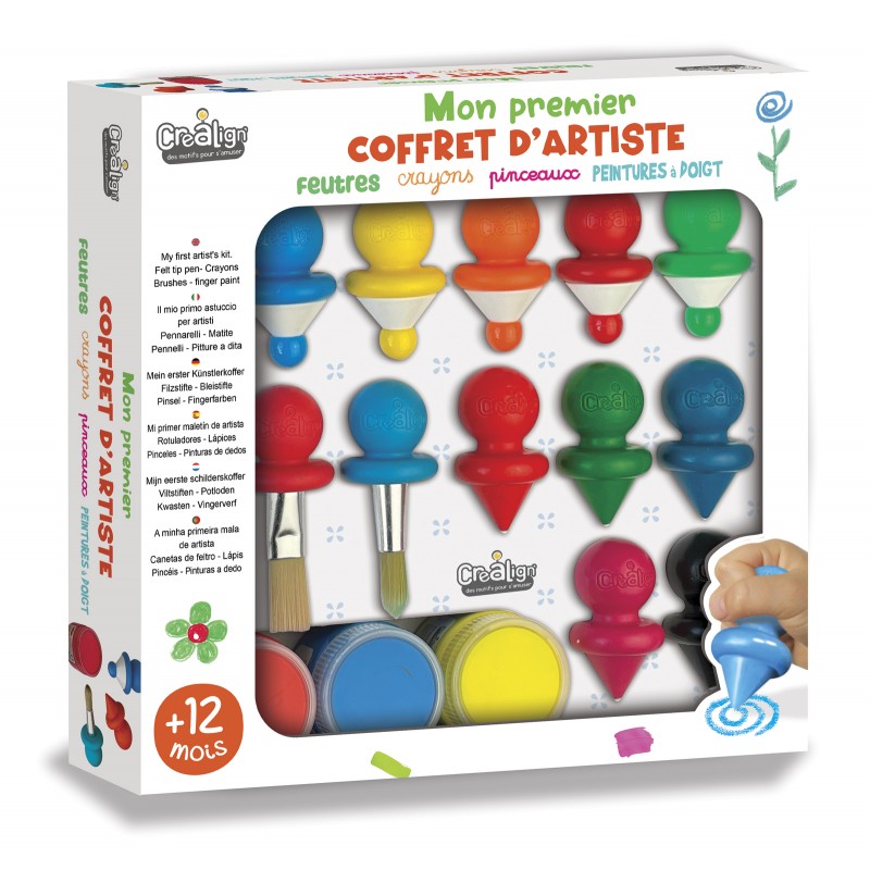 Mon premier coffret d’artiste.
