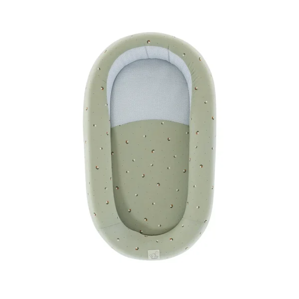 Traumeland Cocoon Babynest home air fiore green. - Image 2