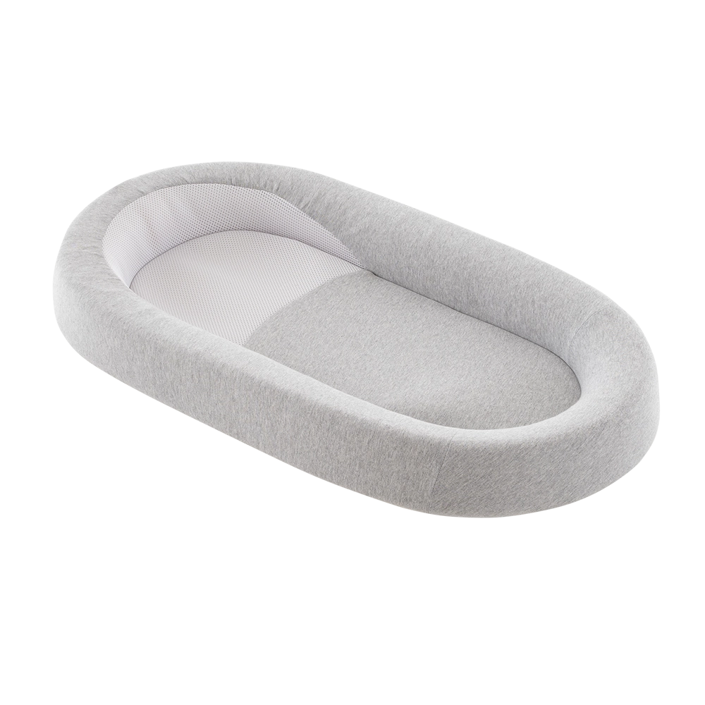 Traumeland Cocoon Babynest home air gris melange.