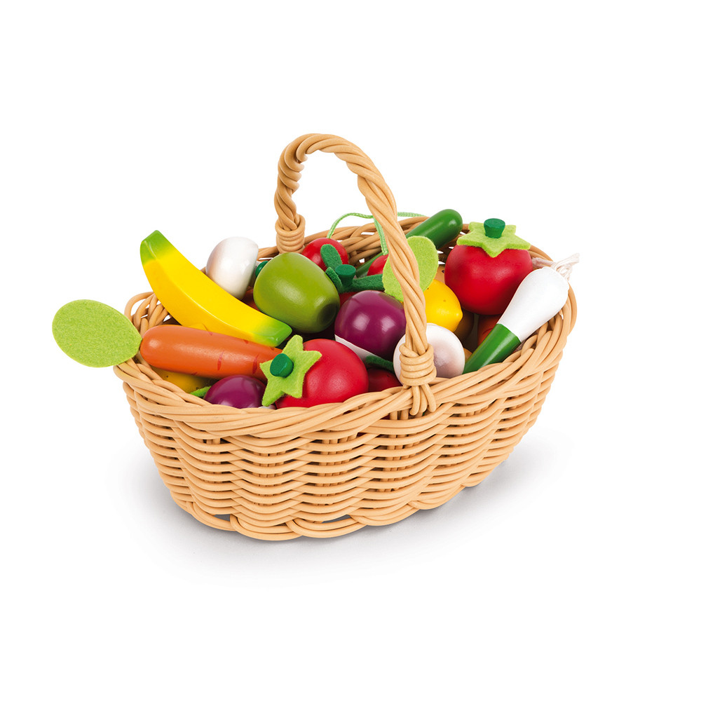Panier de 24 Fruits Et Légumes – Janod.