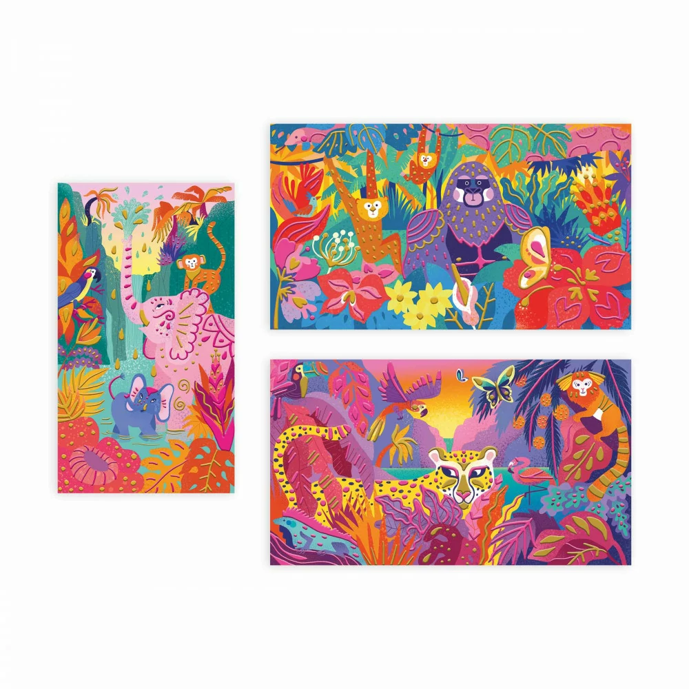 Peinture 3D Jungle - Janod. - Image 2