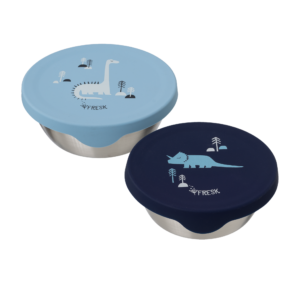 Fresk Snackbox set 2 pcs. Dino.