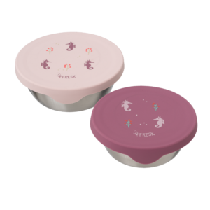 Fresk Snackbox set 2 pcs. Seahorse.