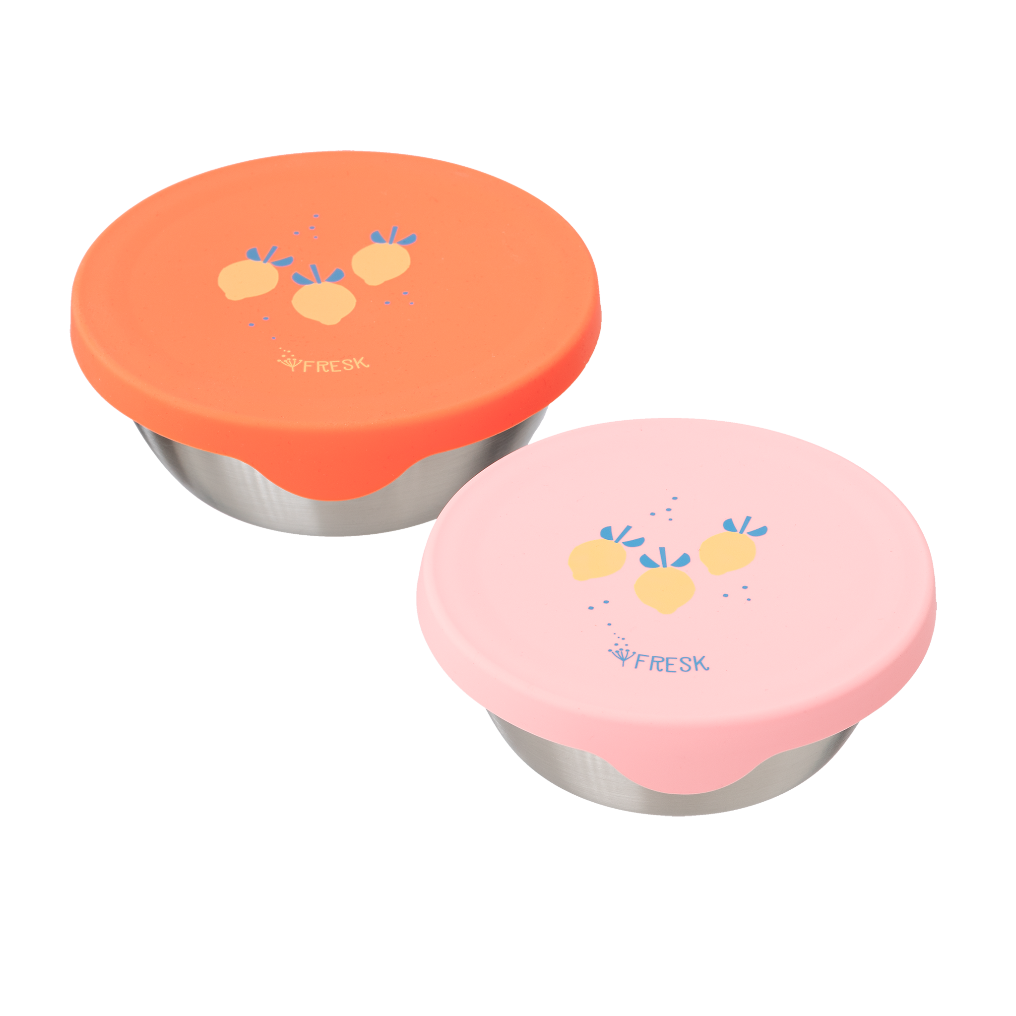 Fresk Snackbox set 2 pcs. Summer fruit.