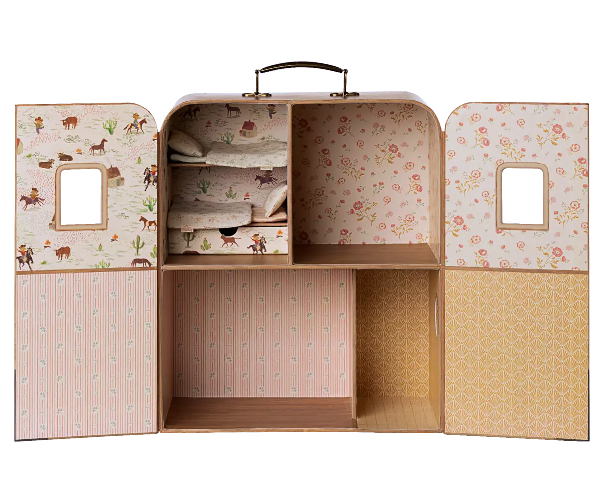 Maileg Maison SuitCasa, Petite sœur et petit frère souris.