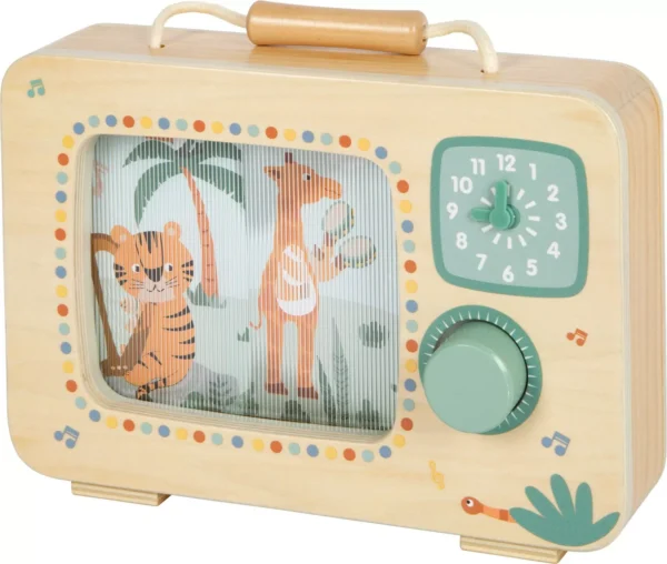 Télé-comédie musicale « Safari » | Boîtes à musique | Jouets en bois. - Image 2