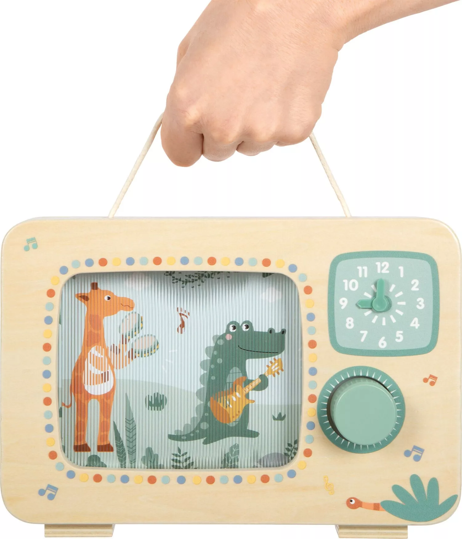 Télé-comédie musicale « Safari » | Boîtes à musique | Jouets en bois. - Image 3