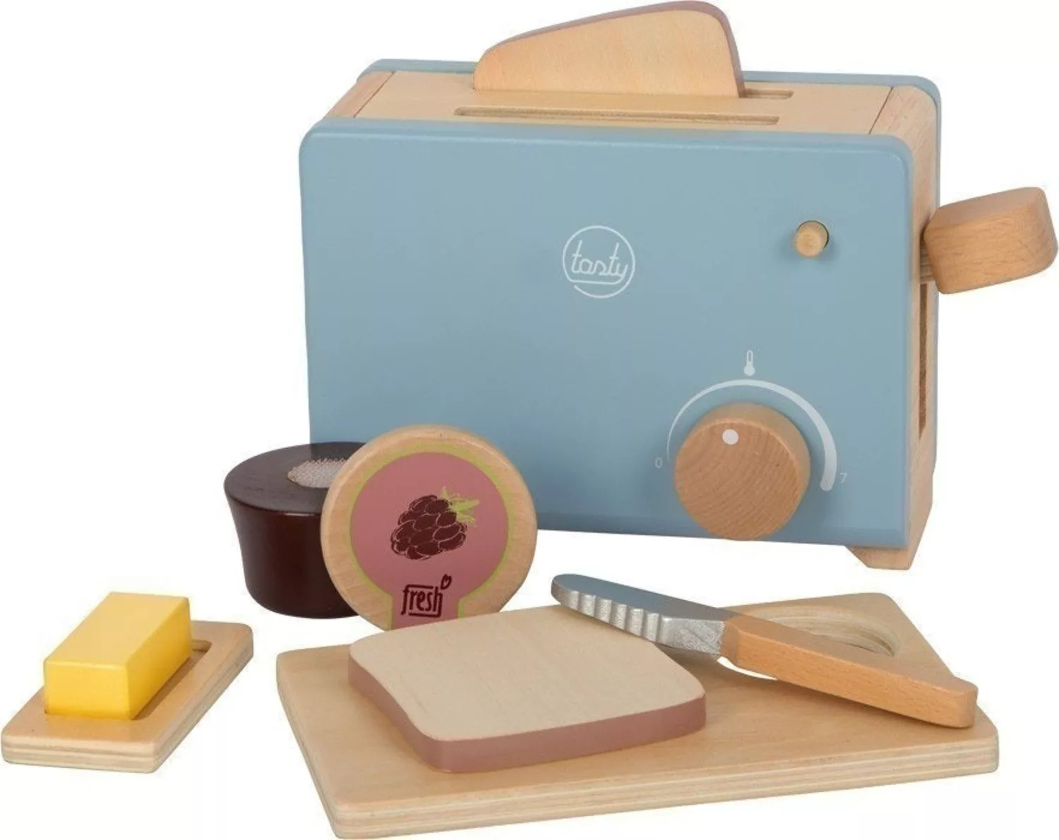 Set grille-pain « Tasty | Jouets en bois.