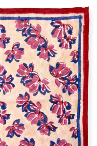 Apaches Collections – Big Foulard Dupatta Violeta Macadamia. - Image 2