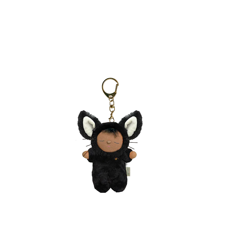 Cozy Bag Charm Cat Nox – Olli Ella.