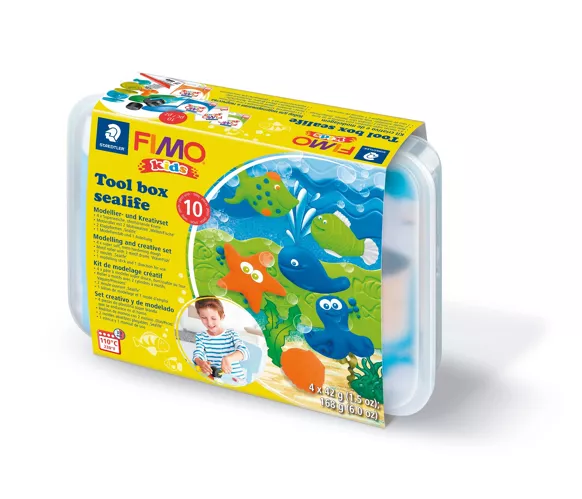 KIT FIMO KIDS LA VIE MARINE.