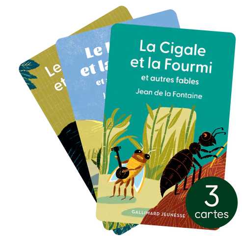 Yoto Cartes (3) Les fables de La Fontaine.