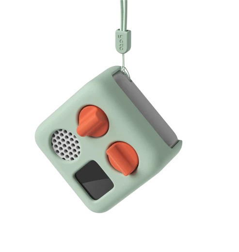 Yoto Mini Adventure Jacket vert d’eau.