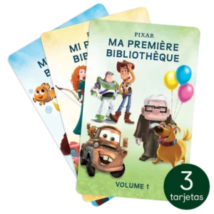 Yoto Cartes (3) Ma première bibliothèque Disney Pixar.