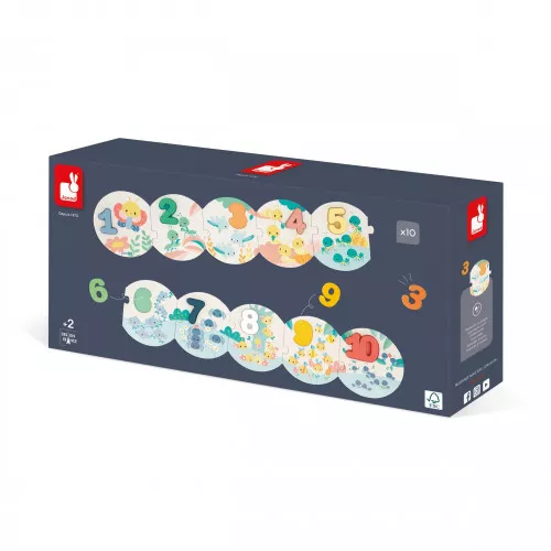 Puzzles Mes Premiers Chiffres Pure | Janod. - Image 6