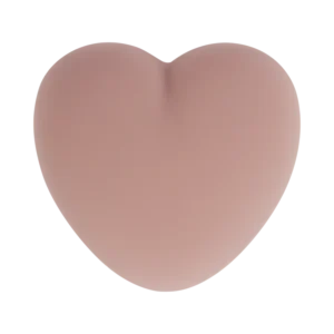 Veilleuse Ruby Coeur Dusty Pink – Flow Amsterdam.