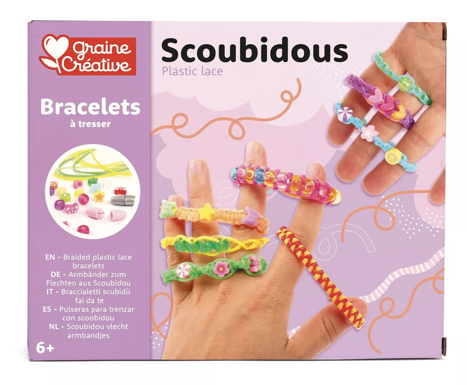 KIT SCOUBIDOU BRACELETS TRESSES